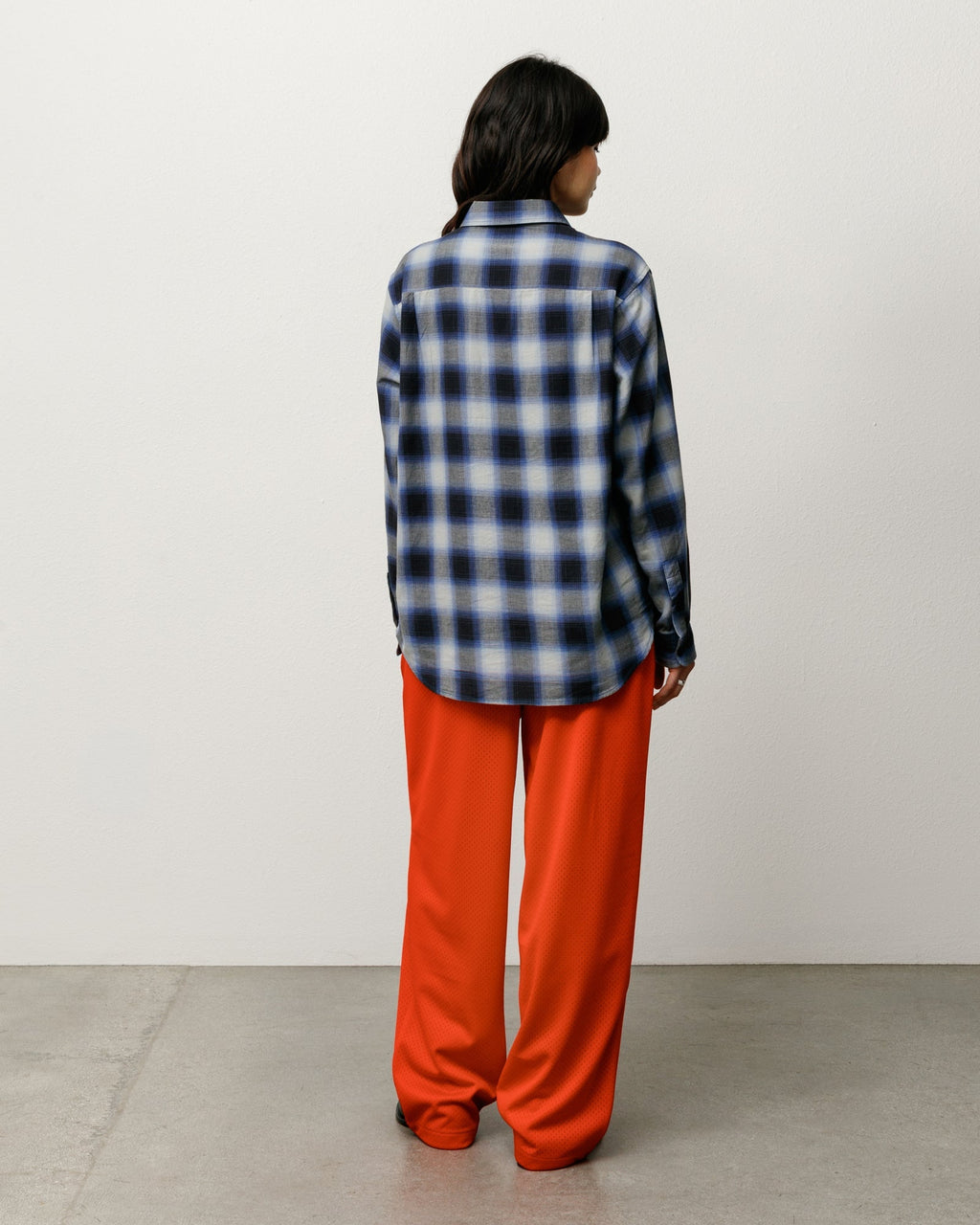 BEACH OMBRE PLAID SHIRT