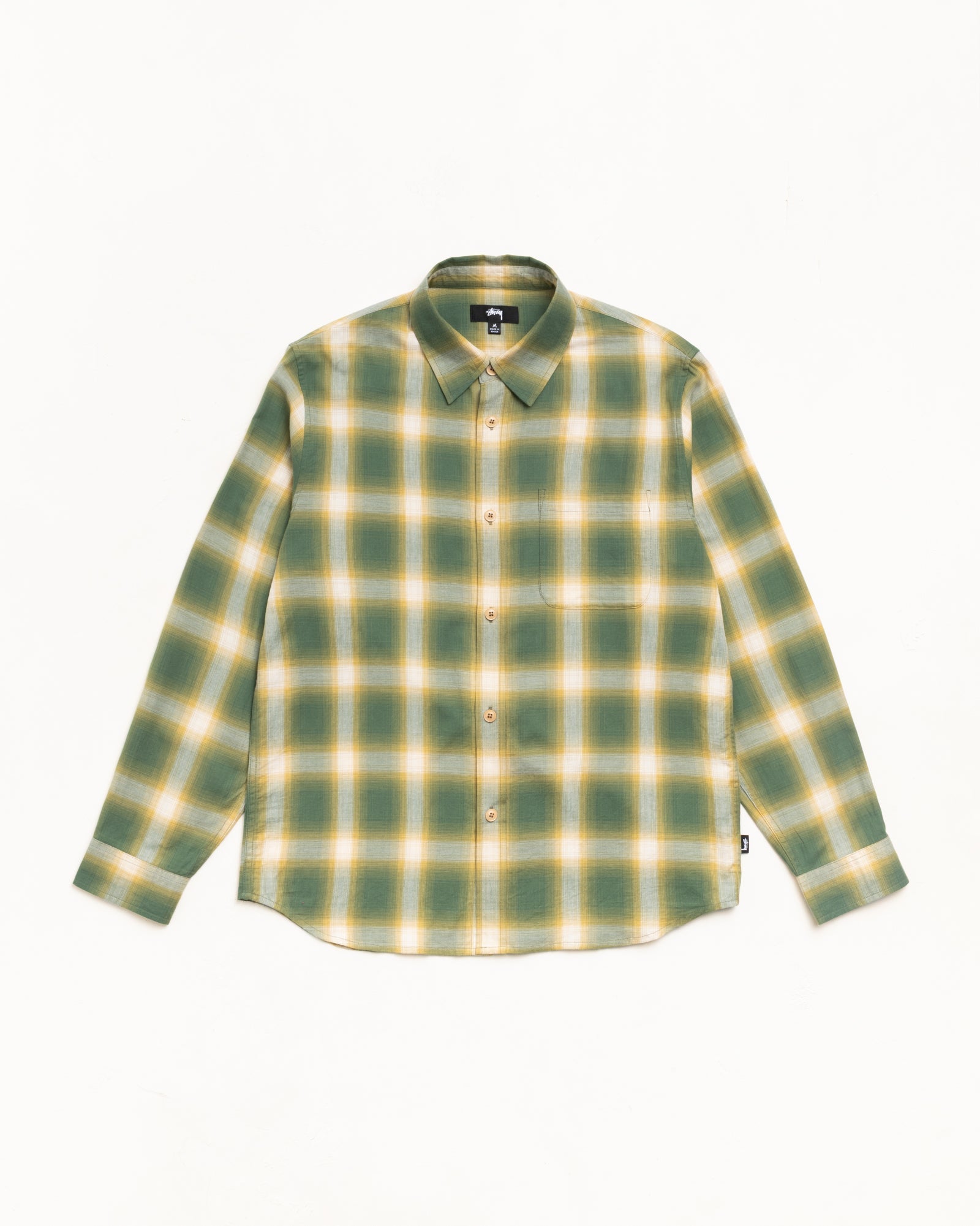 BEACH OMBRE PLAID SHIRT