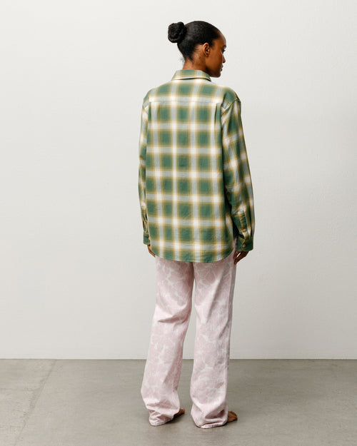 BEACH OMBRE PLAID SHIRT