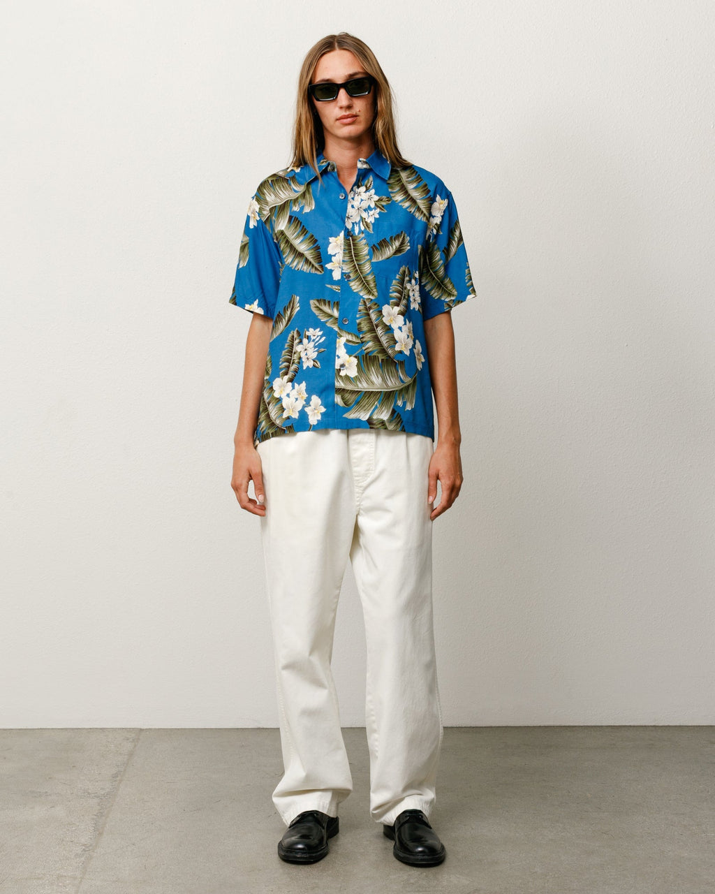 HAWAIIAN FLORAL SS SHIRT