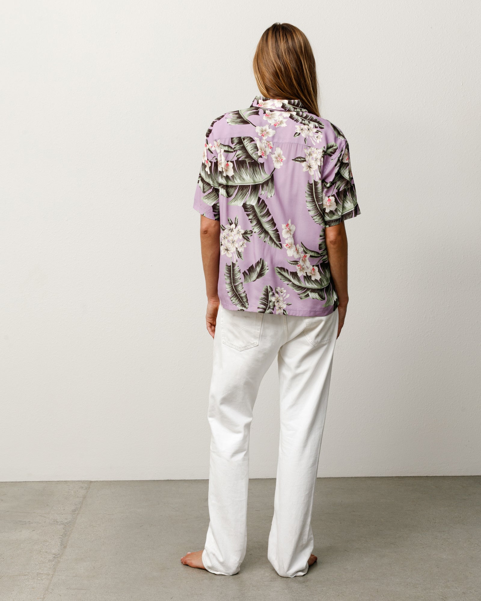 HAWAIIAN FLORAL SS SHIRT