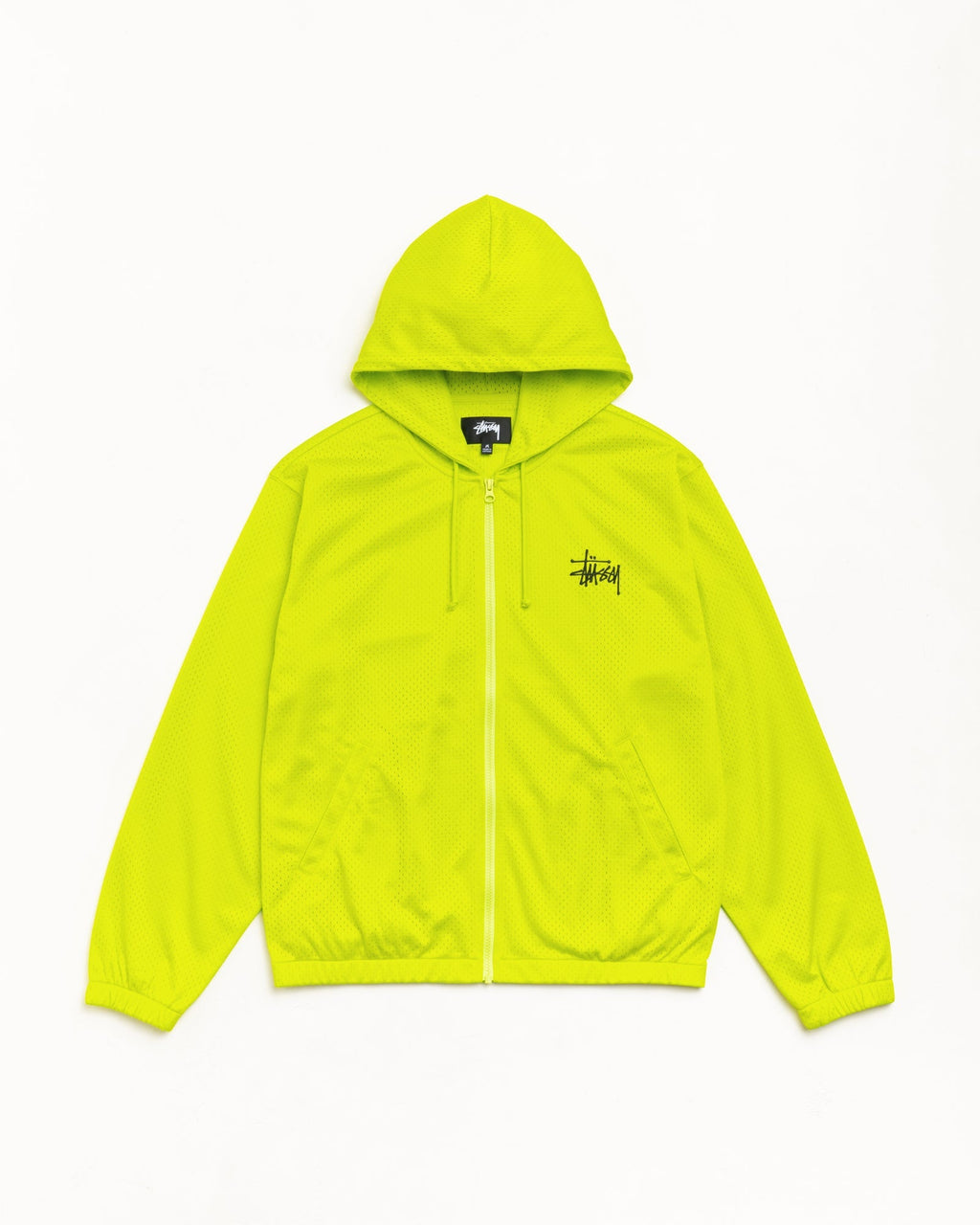 ATHLETIC MESH ZIP HOODIE