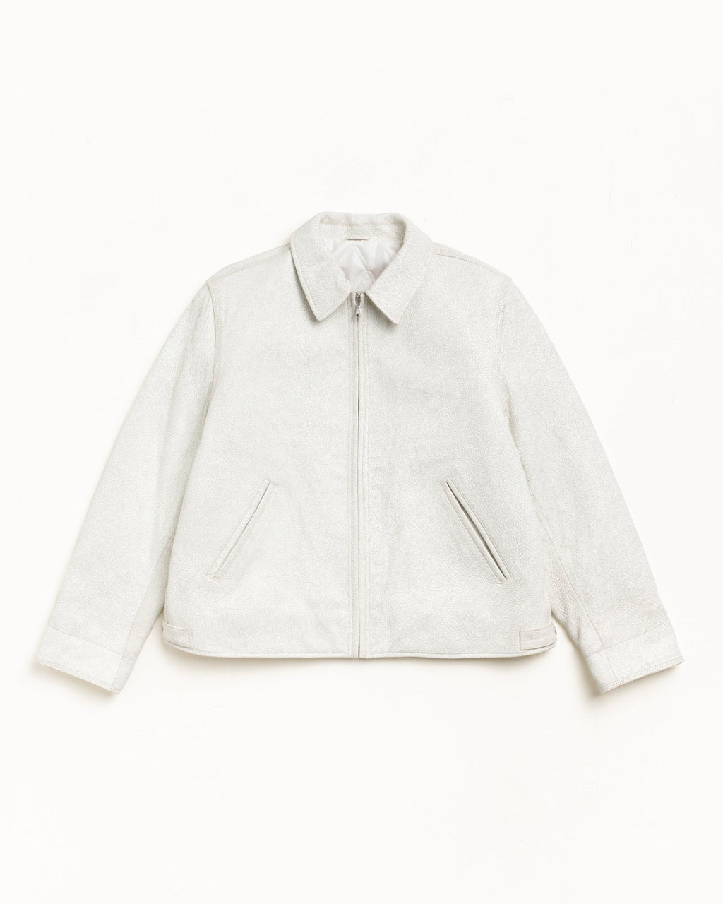 GARAGE JACKET CRACKED LEATHER