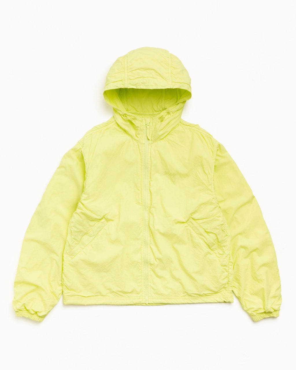 DOUBLE COTTON HOODED JACKET
