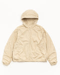 DOUBLE COTTON HOODED JACKET