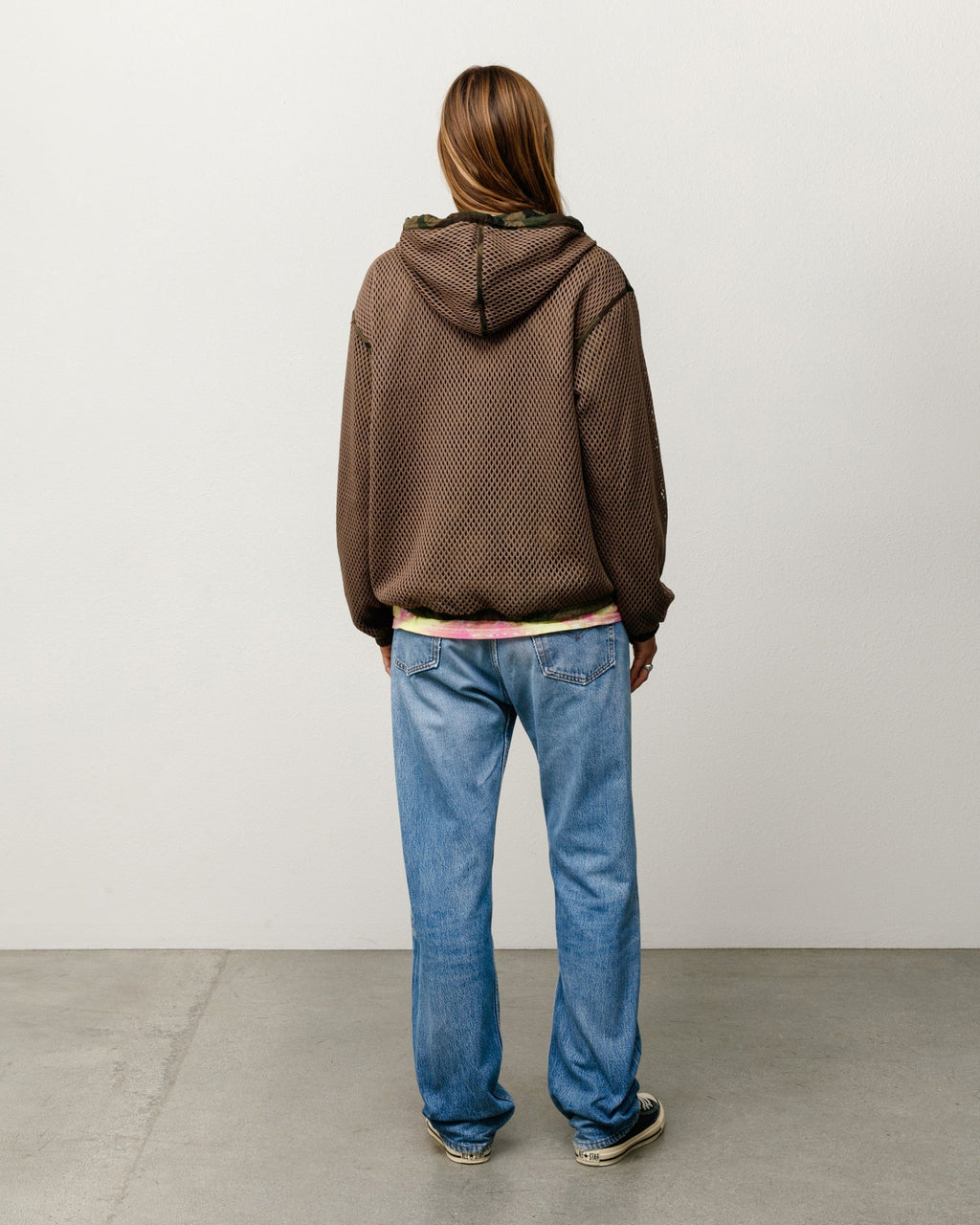LAYERED MESH REVERSIBLE JACKET