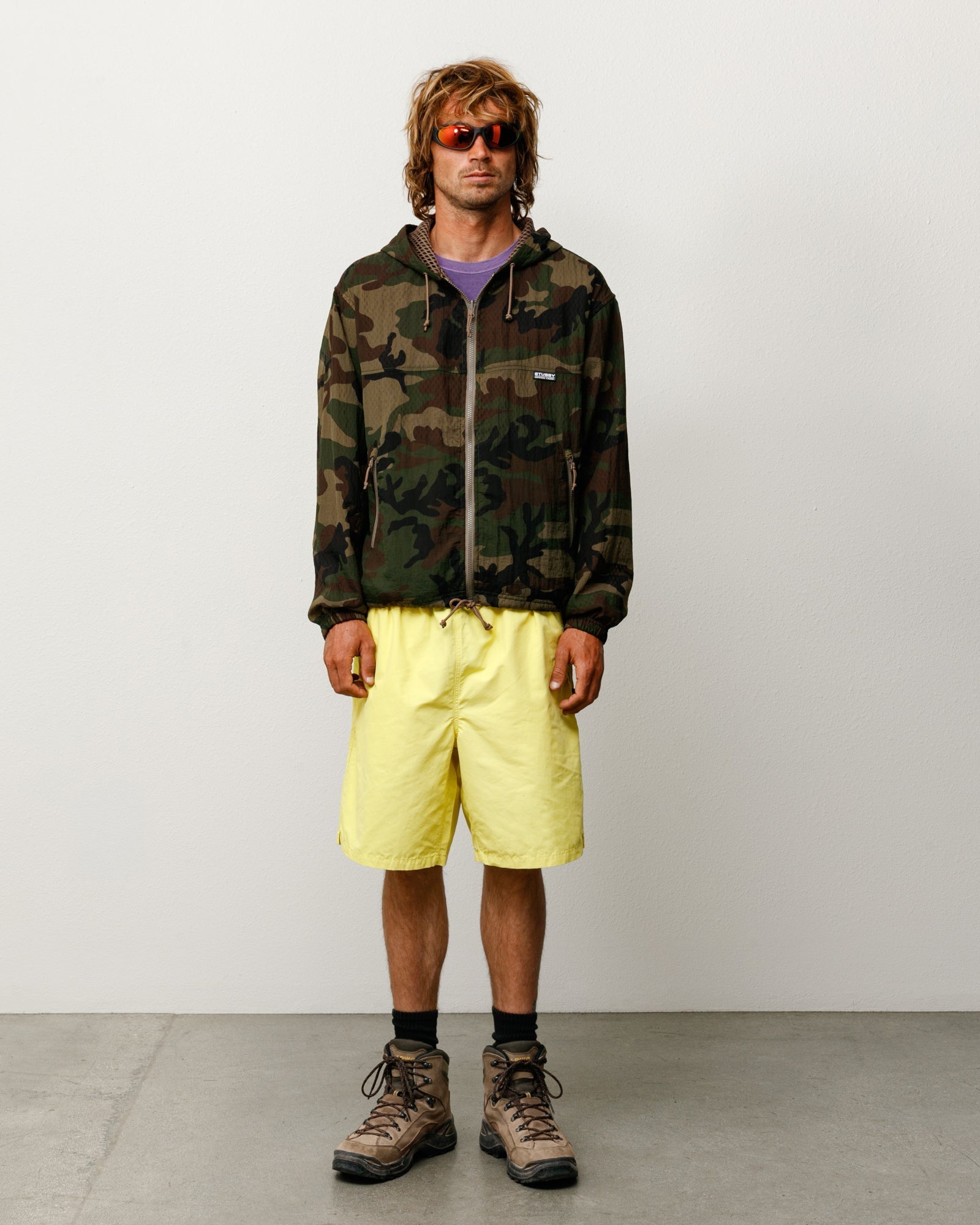 LAYERED MESH REVERSIBLE JACKET