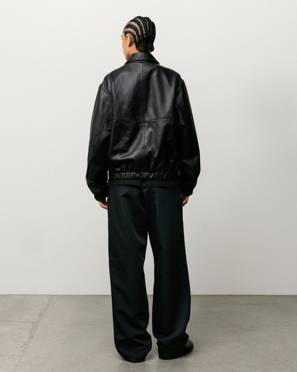 LEATHER WORK JACKET