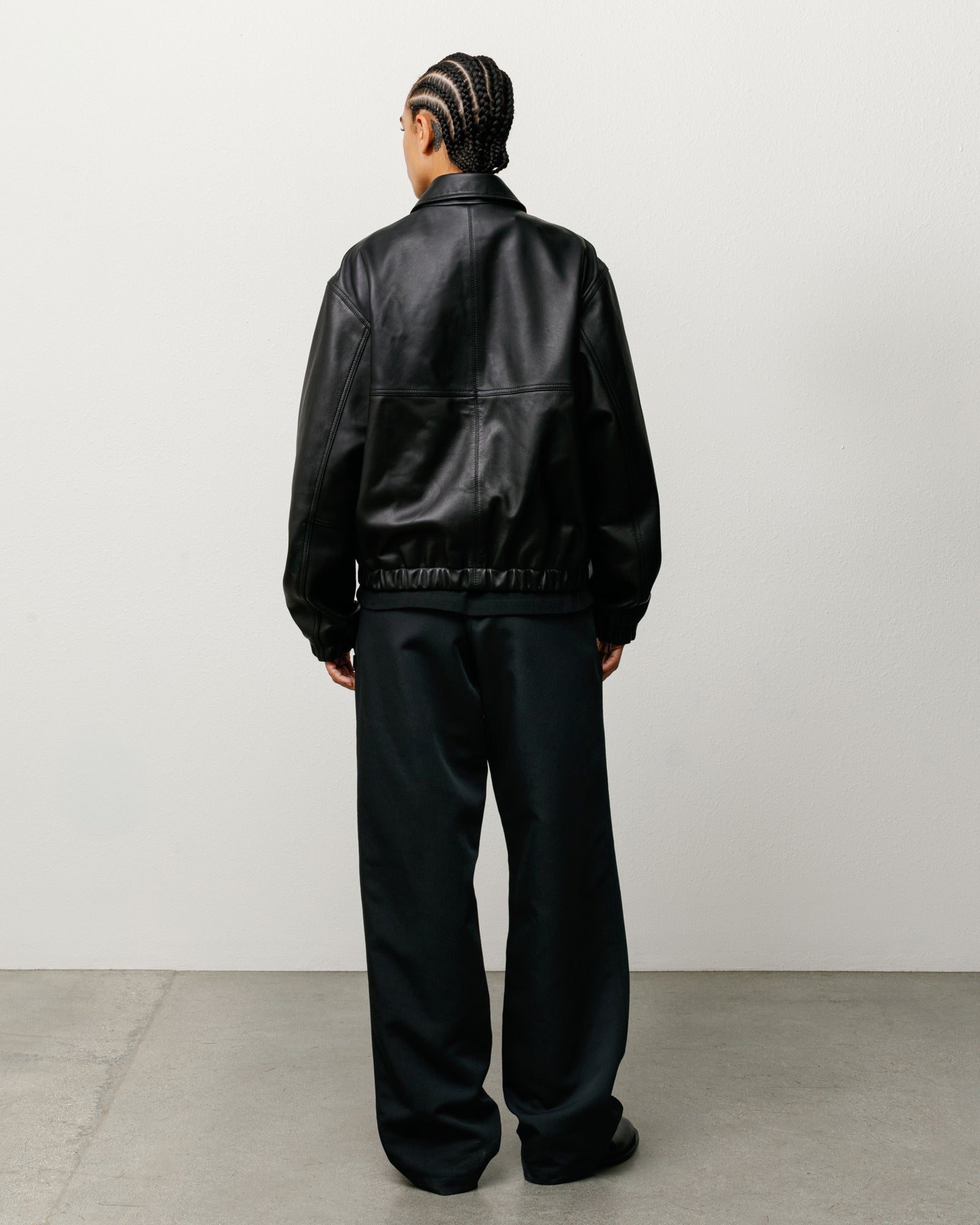 LEATHER WORK JACKET