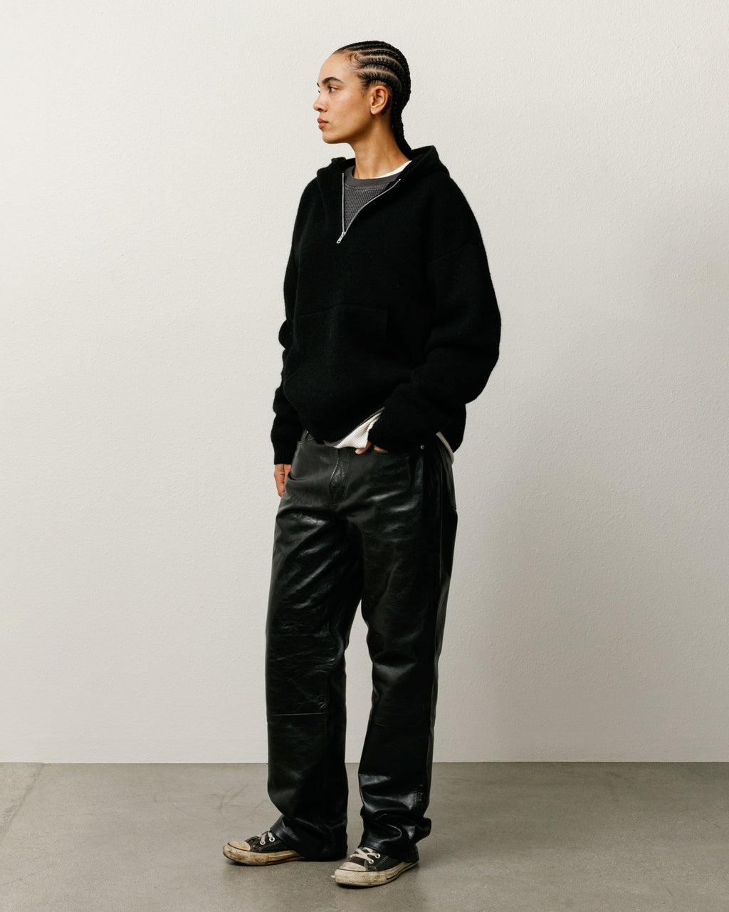 NEW CLASSIC PANT LEATHER