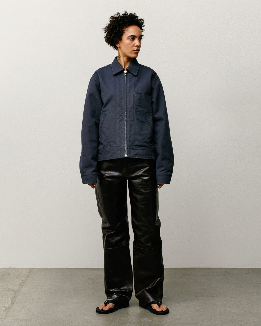 NEW CLASSIC PANT LEATHER