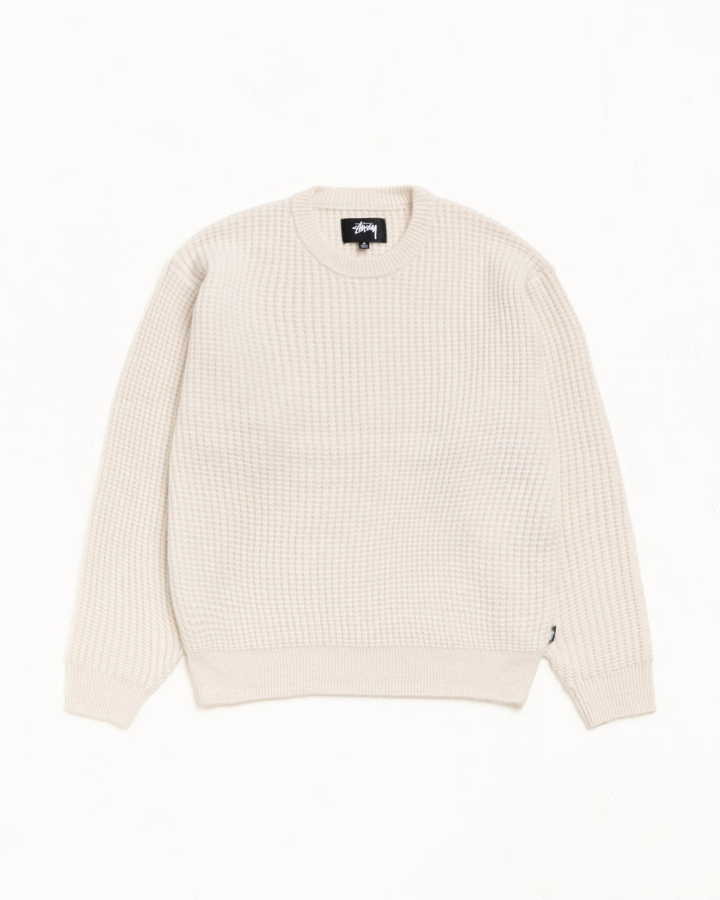 WAFFLE CASHMERE SWEATER