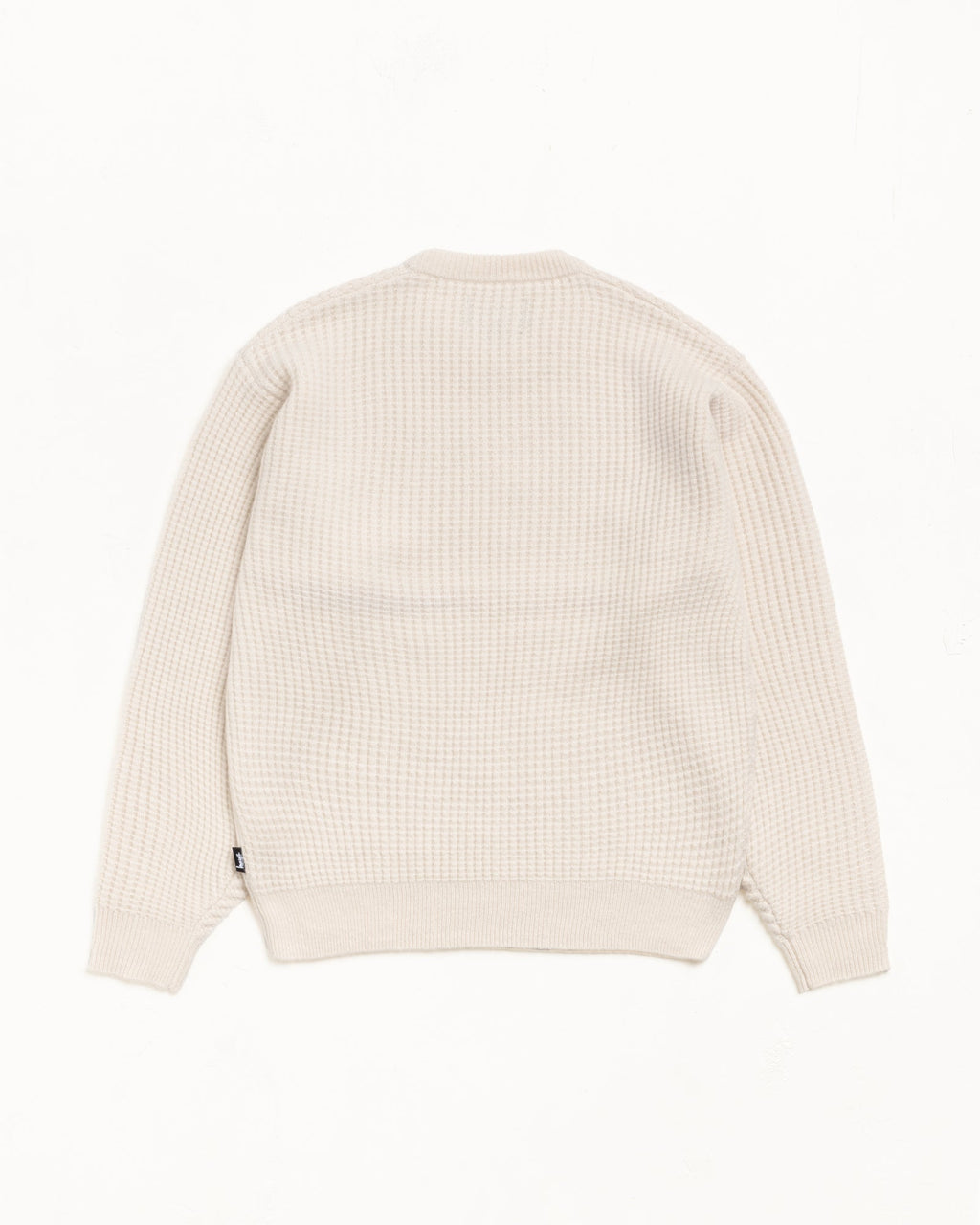 WAFFLE CASHMERE SWEATER