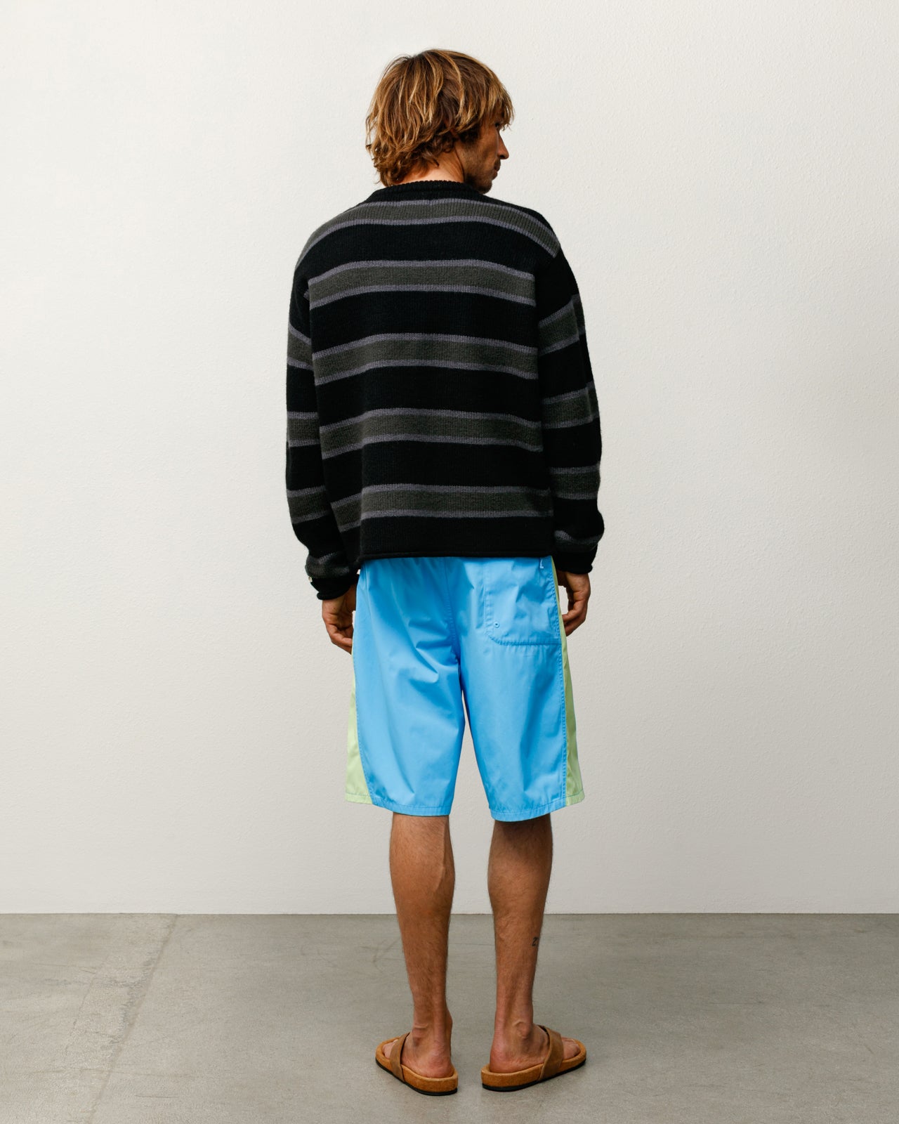STRIPED WOOL SWEATER