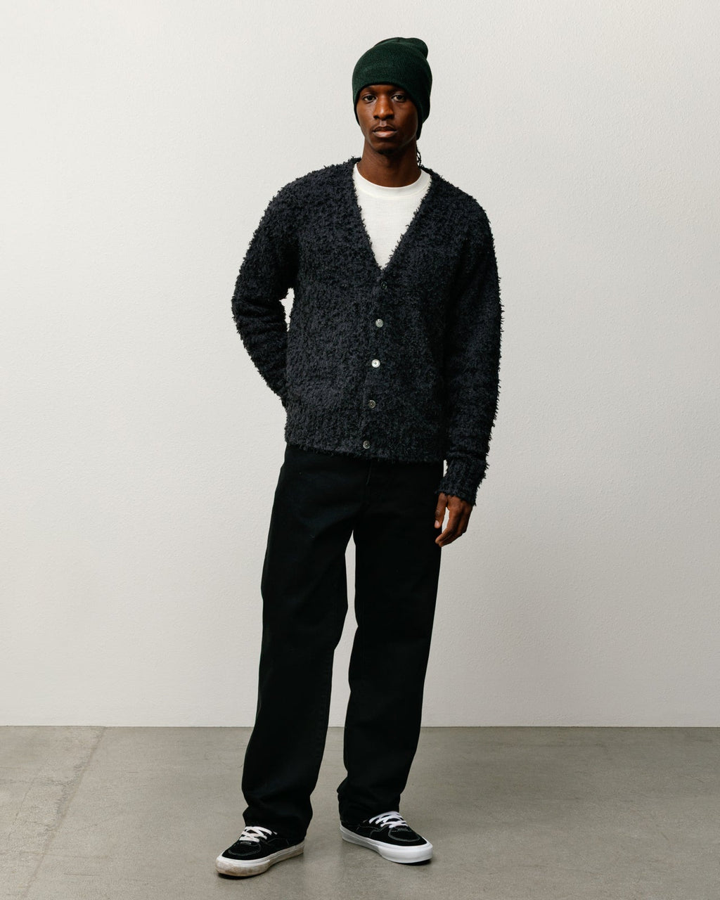 TEXTURED CARDIGAN