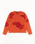 FLORAL ROLL NECK SWEATER