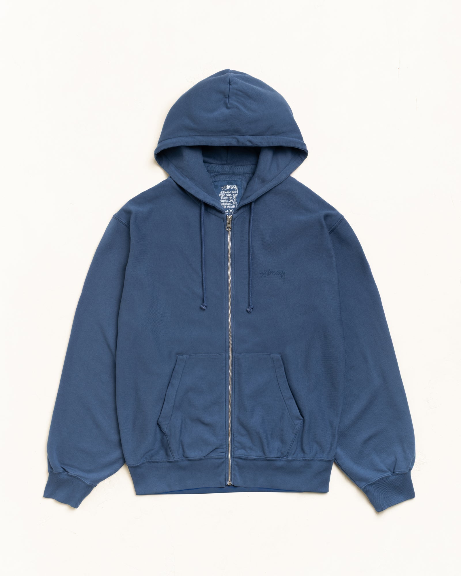 LIGHTWEIGHT TERRY ZIP HOODIE