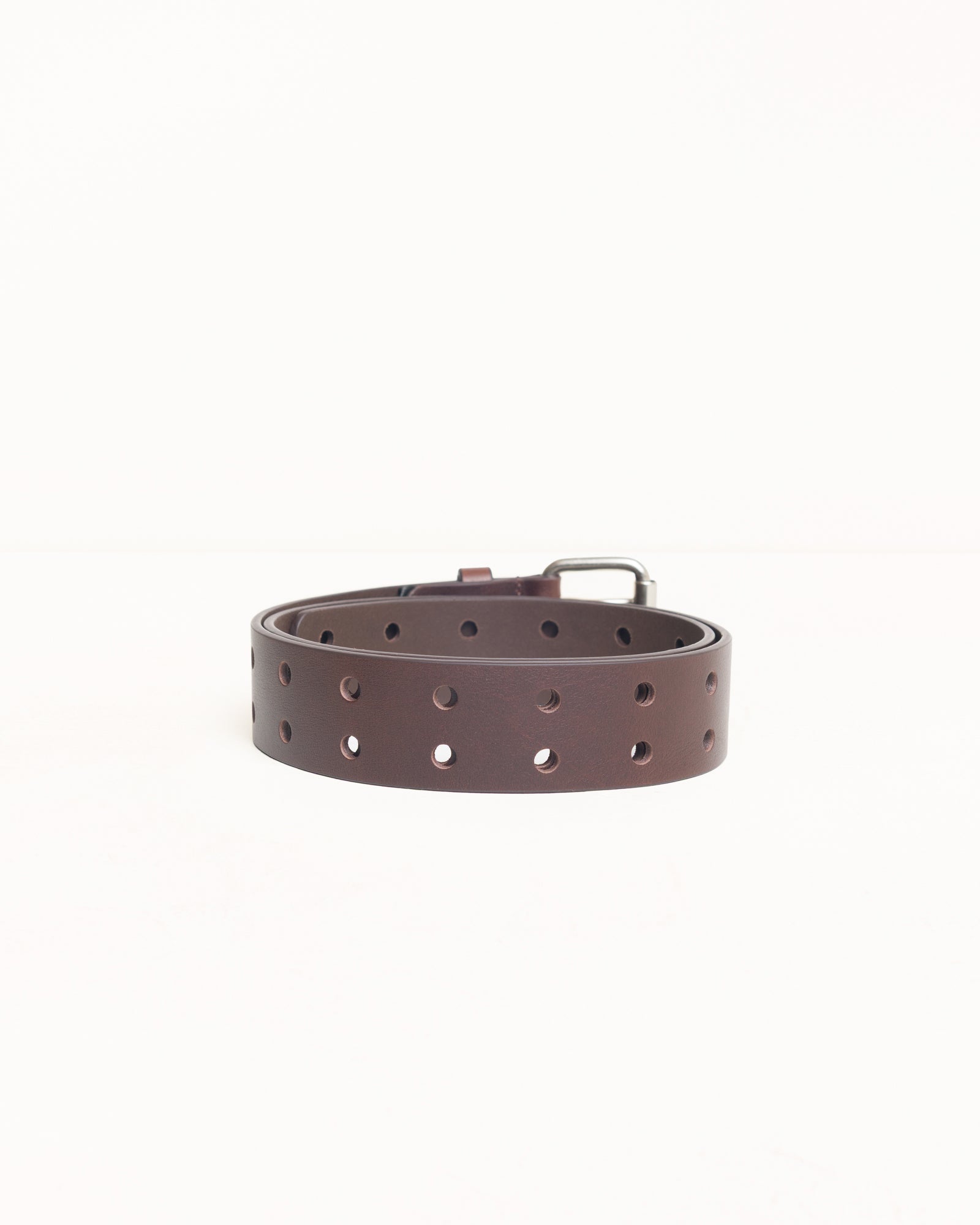 PUNCH OUT LEATHER BELT