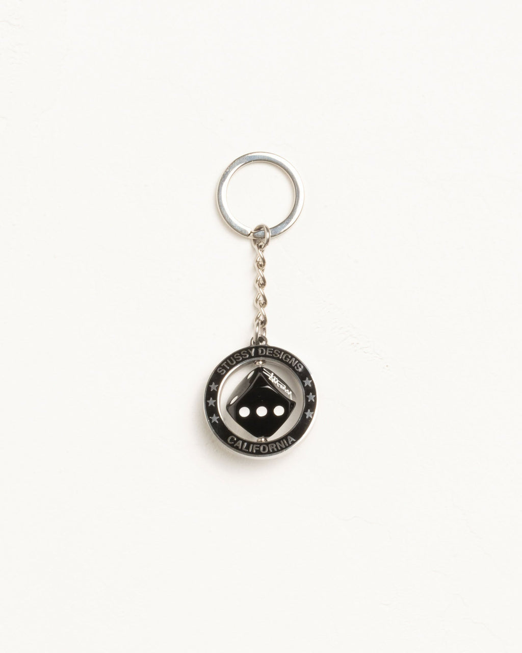 SPINNING DICE KEYCHAIN