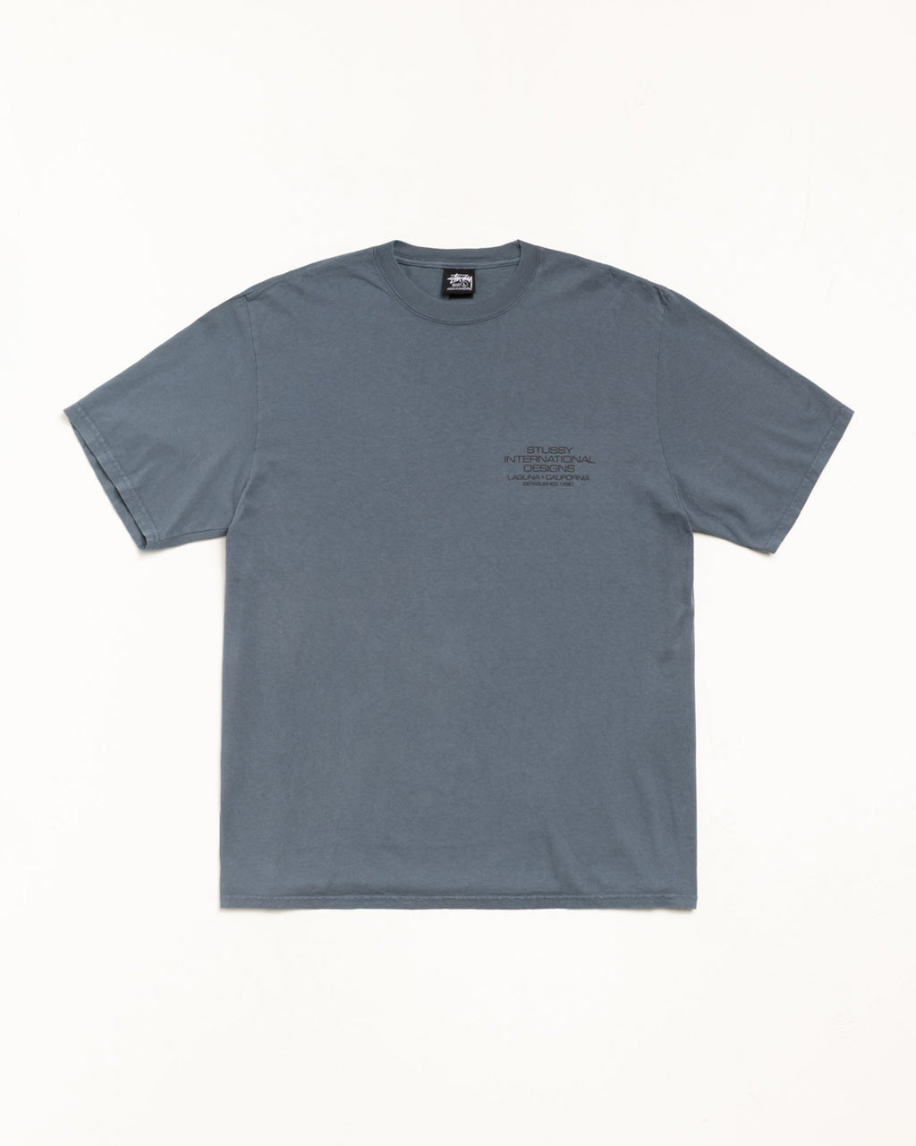 INTERNATIONAL DESIGNS TEE PIGMENT DYED