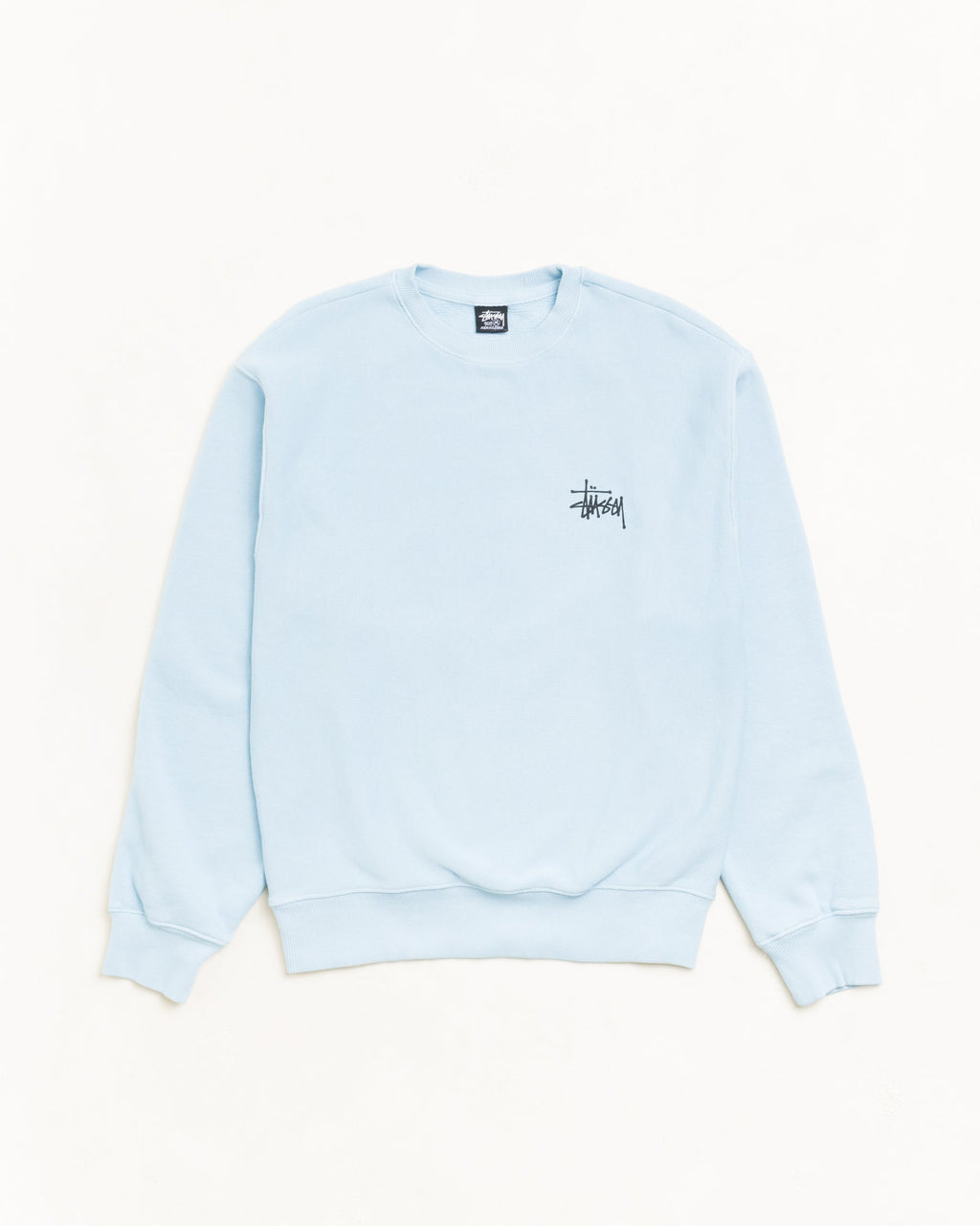 BASIC STÜSSY CREW GARMENT DYED