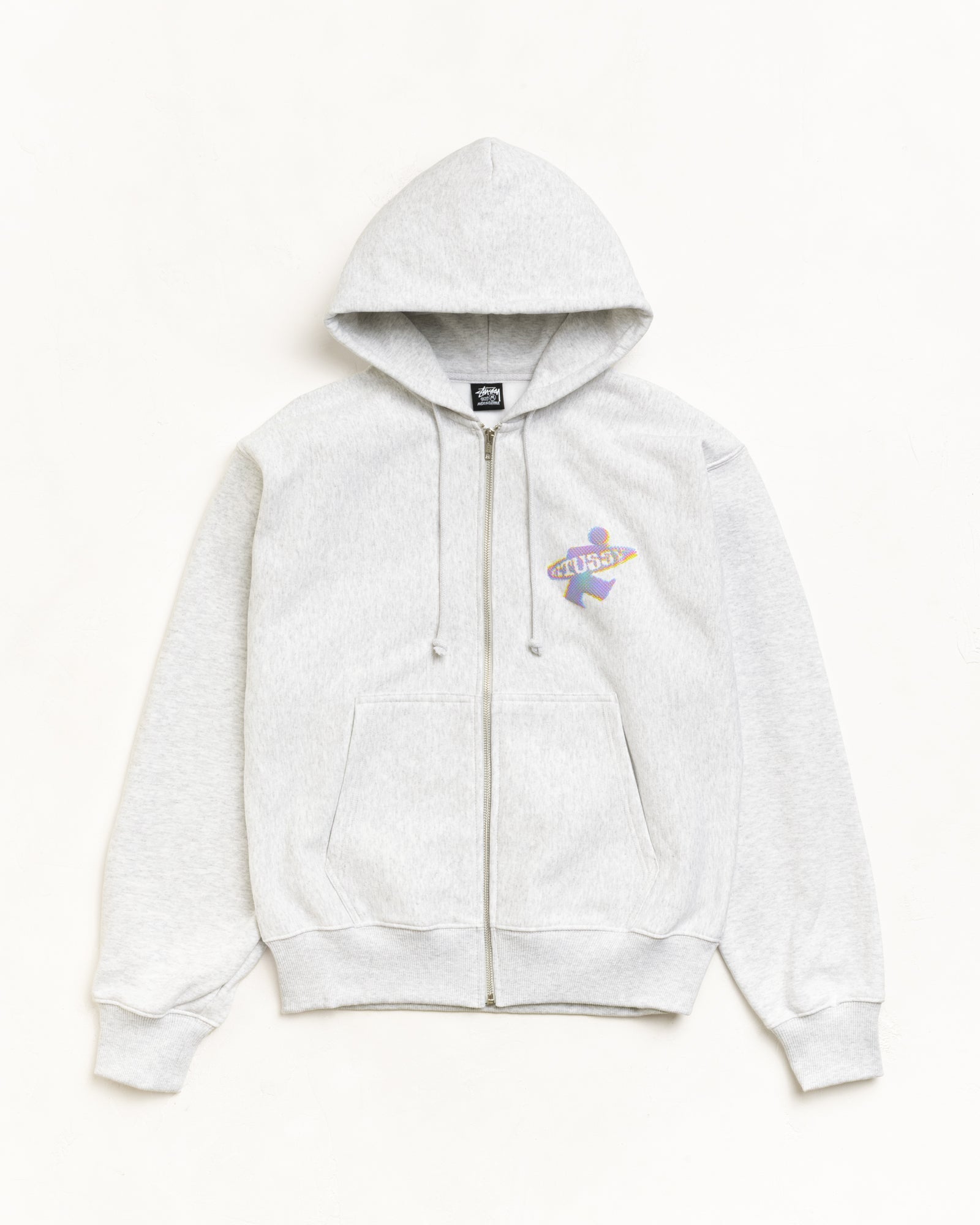 DOT SURF PUFF PRINT ZIP HOODIE