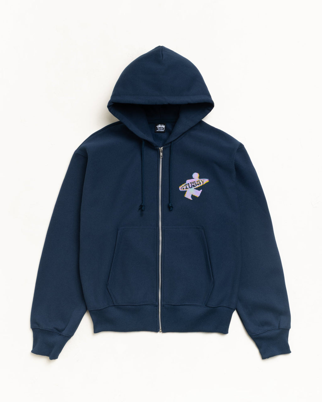 DOT SURF PUFF PRINT ZIP HOODIE