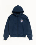 DOT SURF PUFF PRINT ZIP HOODIE