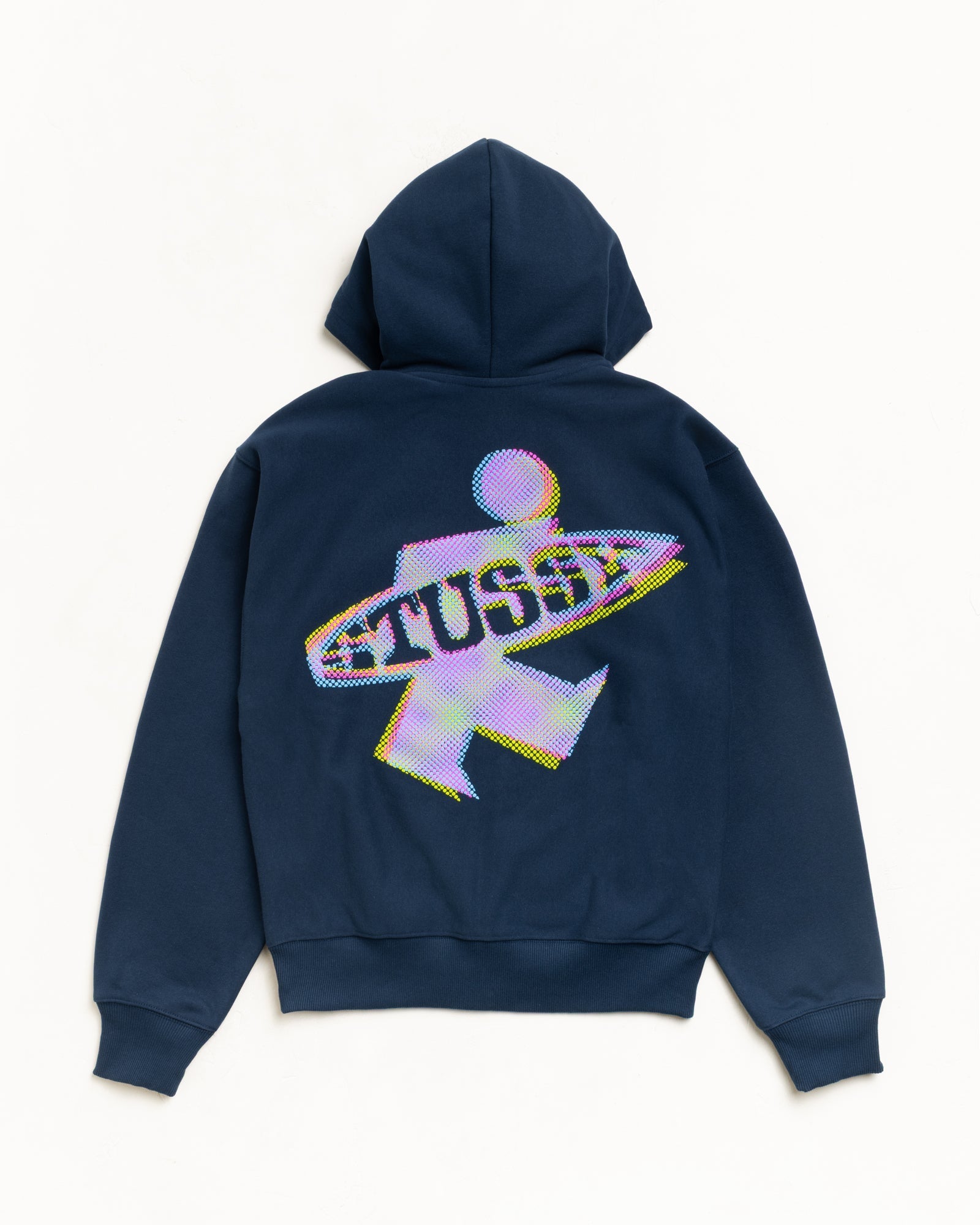 DOT SURF PUFF PRINT ZIP HOODIE