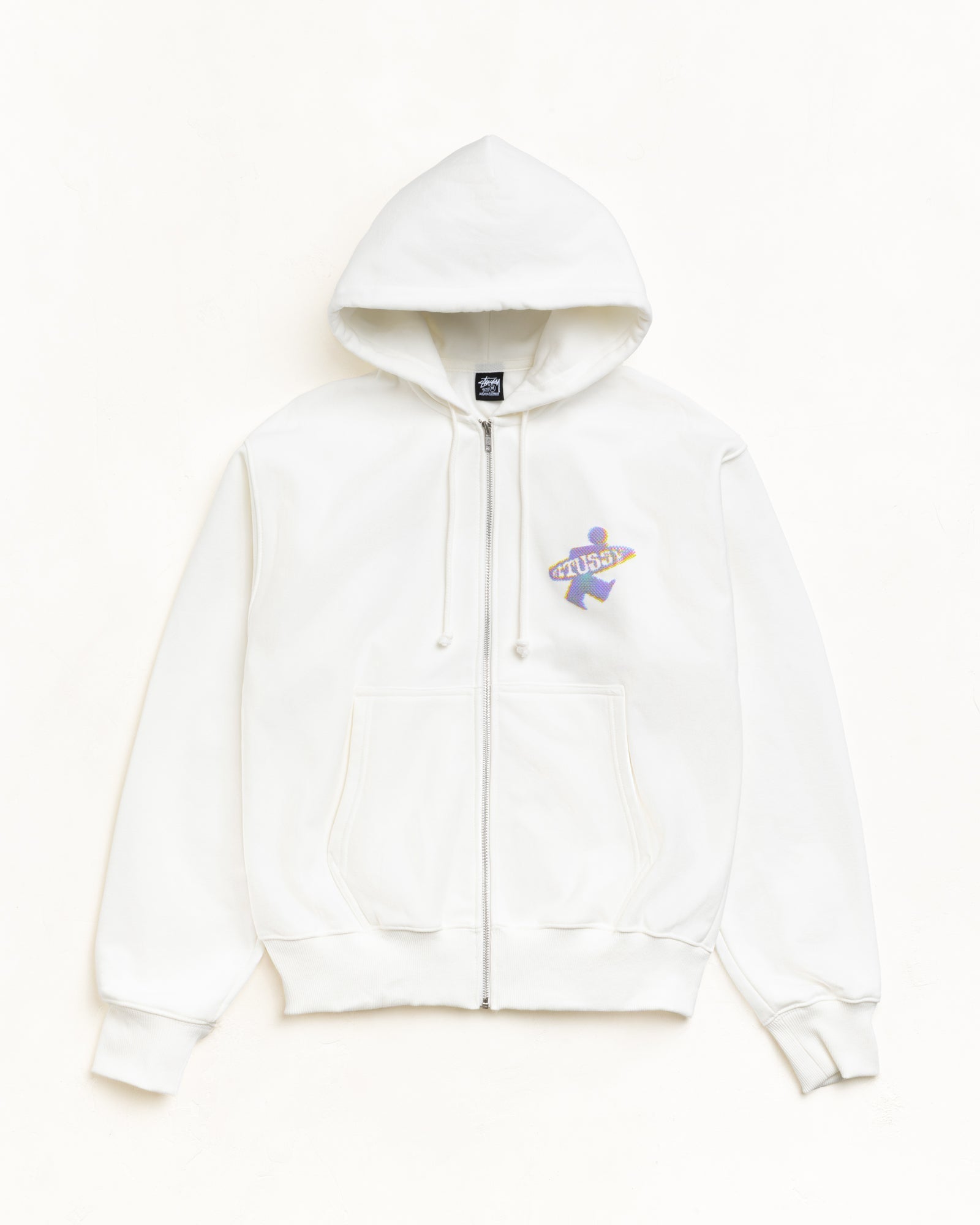 DOT SURF PUFF PRINT ZIP HOODIE