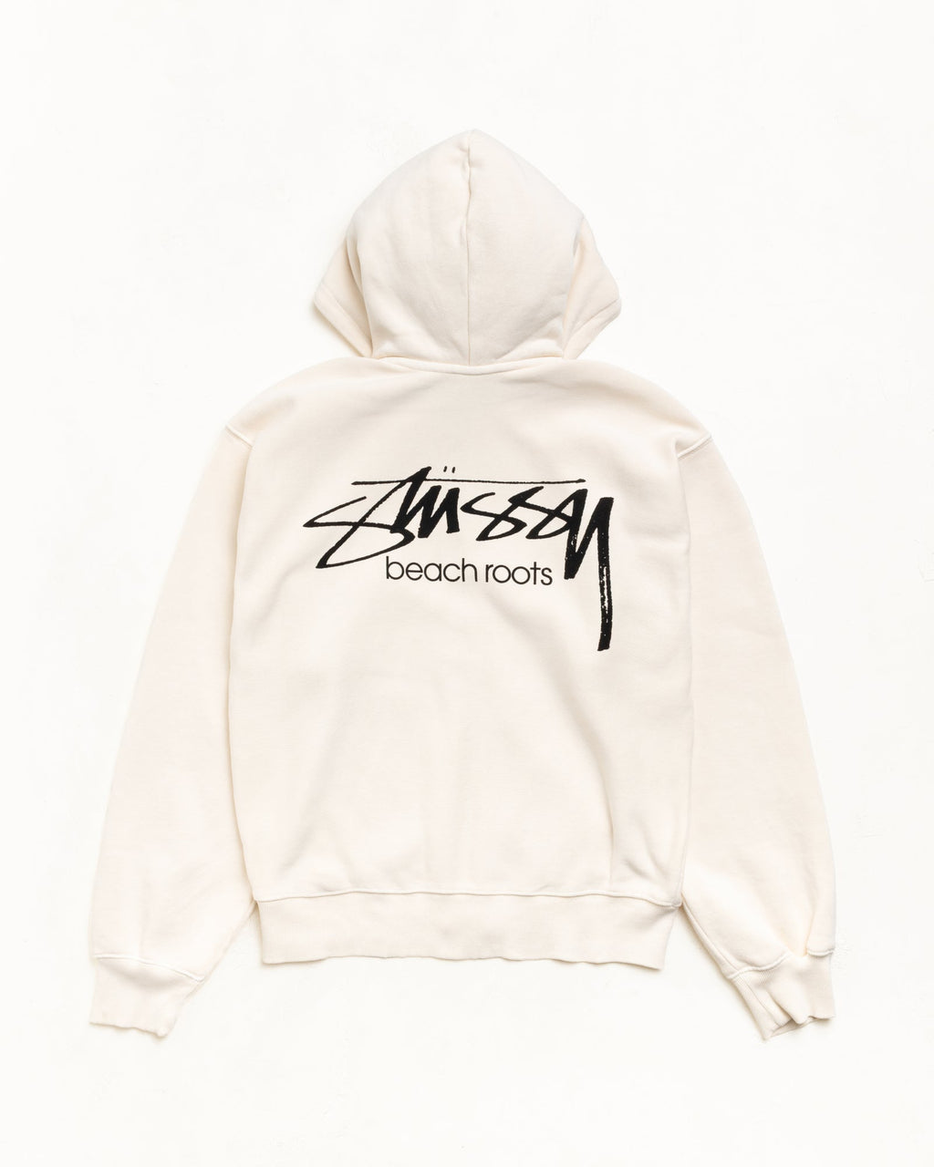 BEACH ROOTS ZIP HOODIE GARMENT DYED