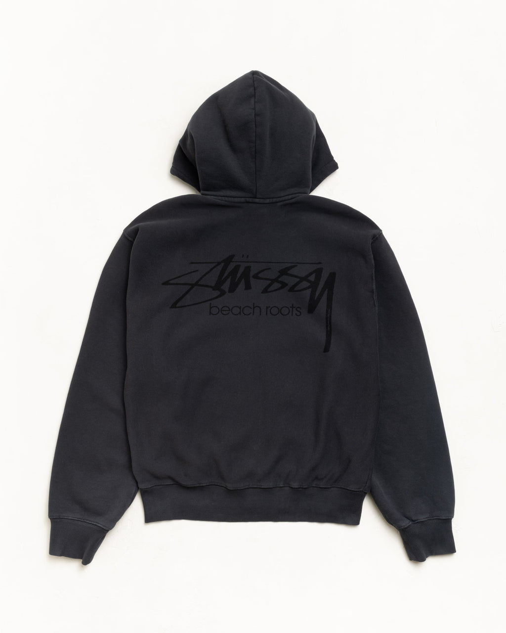 BEACH ROOTS ZIP HOODIE GARMENT DYED