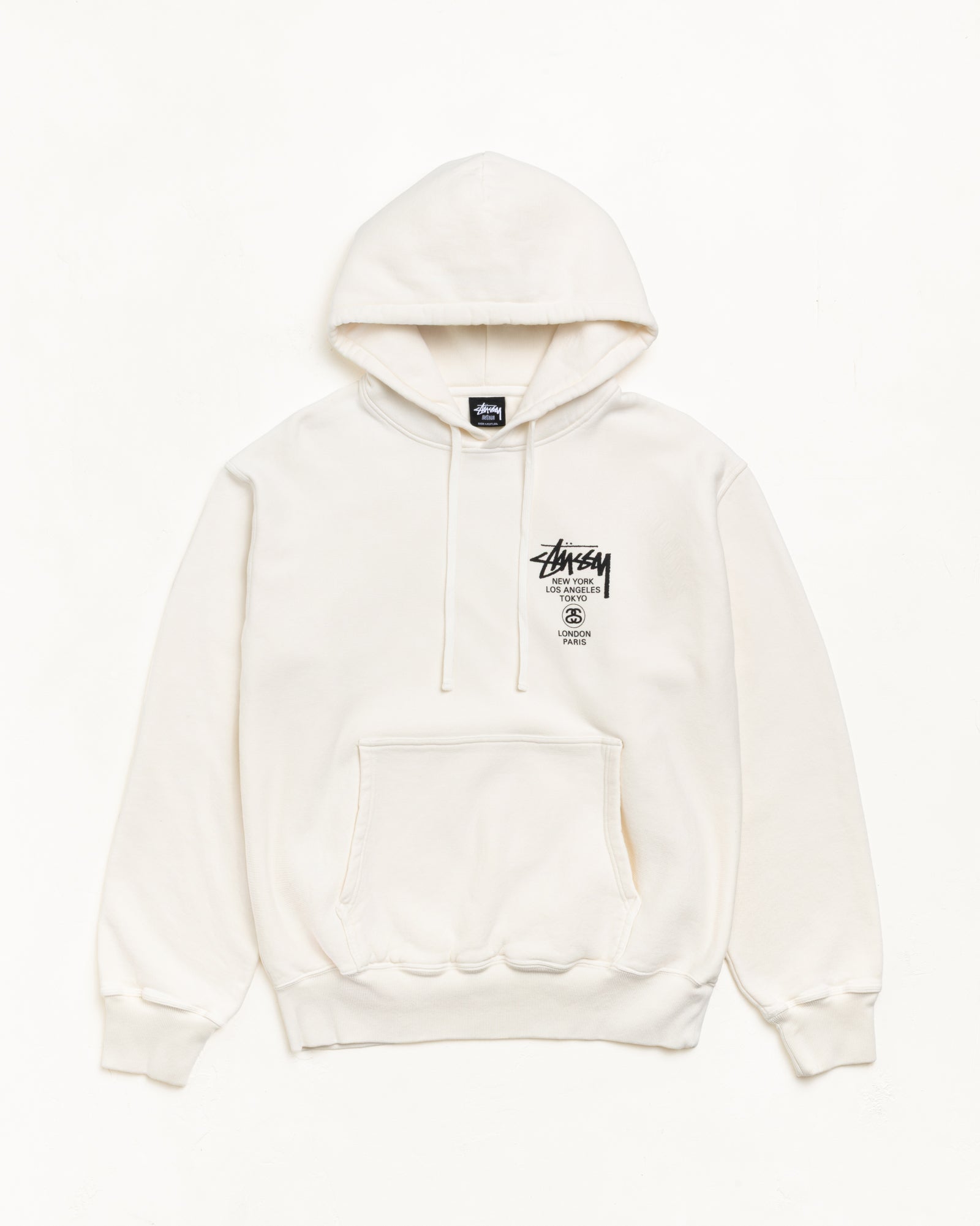 WORLD TOUR HOODIE PIGMENT DYED